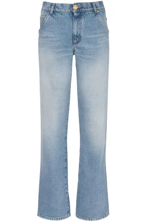 Balmain Low-rise straight jeans