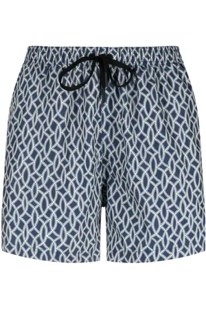 TAGLIATORE Abstract-pattern swim shorts