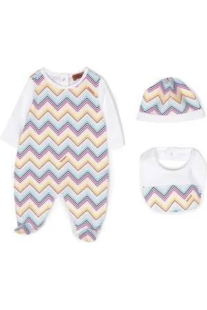 Missoni Zigzag-print babygrow set
