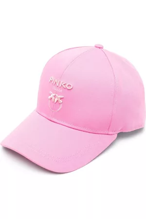 Pinko Logo-embroidery cotton cap