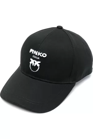 Pinko Logo-embroidery cotton cap