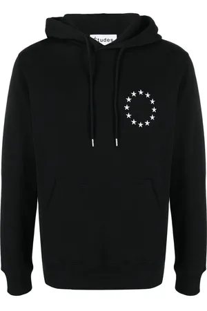 Etudes Logo-print long-sleeve hoodie