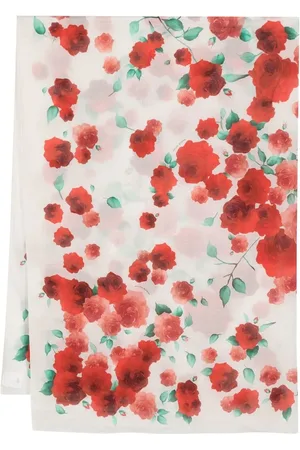 MAGDA BUTRYM Floral-print silk scarf