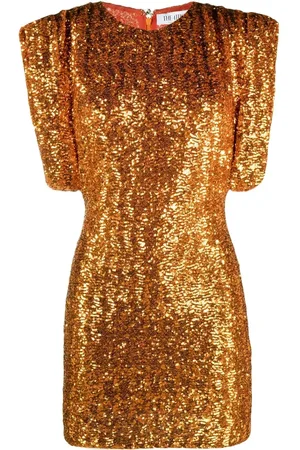 The Attico Sequin-embellished mini dress