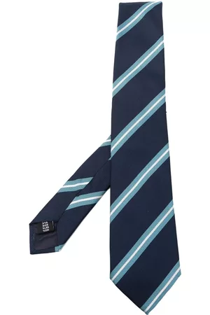 TAGLIATORE Striped silk tie