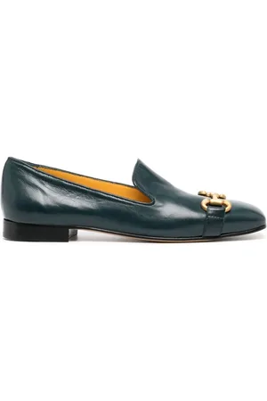 Madison.Maison 15mm square-toe horsebit loafers