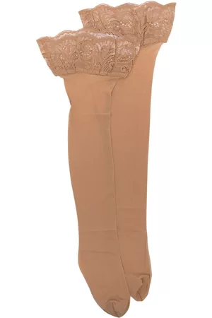 Falke Women Stockings - Lace-trim stockings