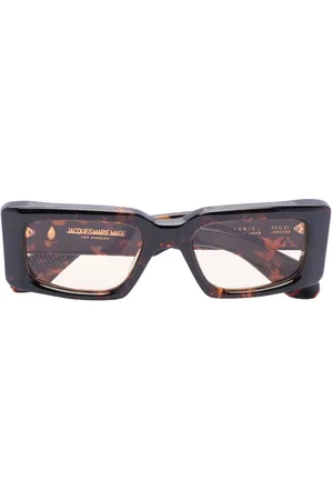 JACQUES MARIE MAGE Supersonic rectangle-frame sunglasses