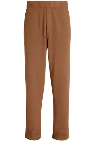 Ermenegildo Zegna Cotton-cashmere knitted track pants