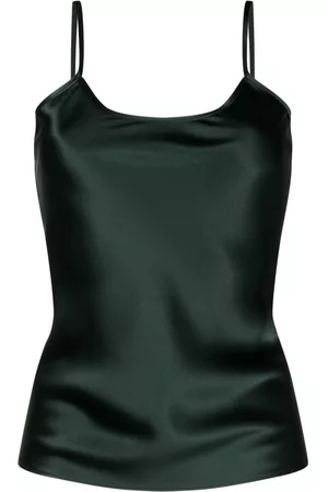 Voz Liquid silk tank top