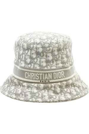Christian Dior Women Hats - Pre-owned Oblique pattern bucket hat