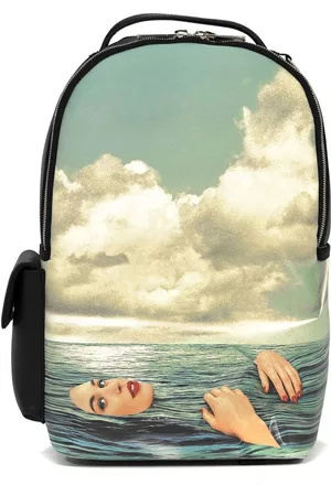 SELETTI Graphic-print backpack