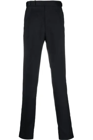 TAGLIATORE Side-panel detail tailored trousers
