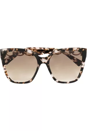 Moschino Women Sunglasses - Chain-link oversize sunglasses