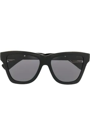 Moschino Buckle-detail square-frame sunglasses