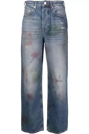 Scotch&Soda Distressed straight-leg jeans