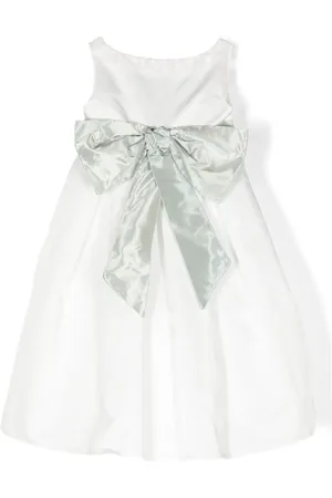 LA STUPENDERIA Bow-belted flared skirt