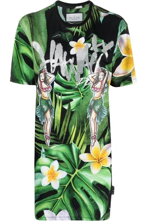 Philipp Plein Hawaii-print T-shirt
