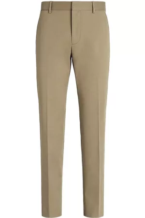 Ermenegildo Zegna Tailored cotton trousers
