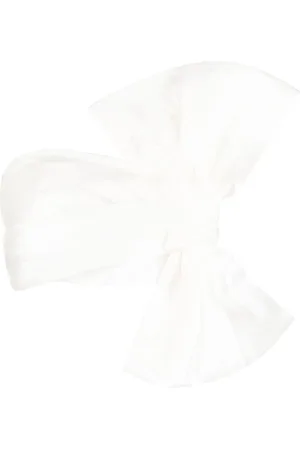 Bambah Bow-detail cropped tube top