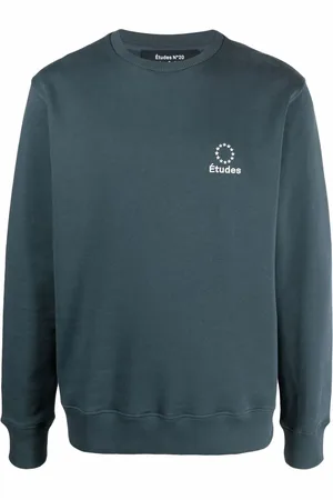 Etudes Logo-print organic cotton sweatshirt