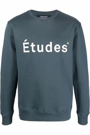 Etudes Logo-print crew neck sweatshirt