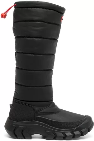 Hunter Logo-patch snow boots