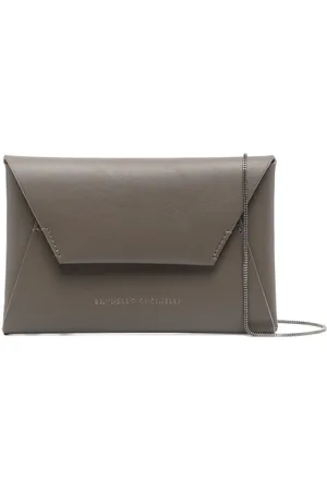 Brunello Cucinelli Embossed-logo detail crossbody bag