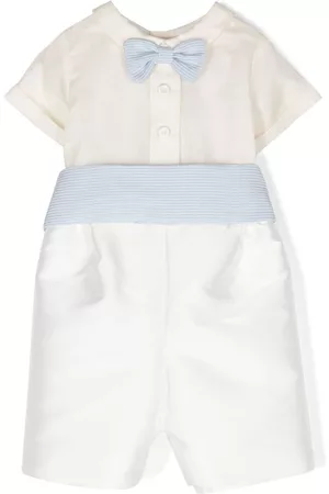 LA STUPENDERIA Bow-tie detail romper
