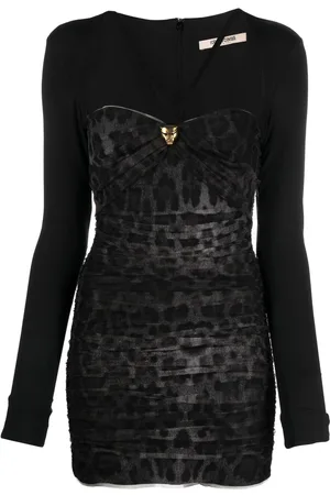 Roberto Cavalli Leopard-print dress