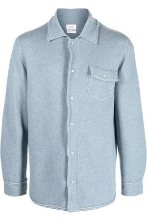 Barrie Flap-pocket cashmere overshirt