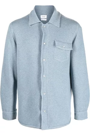 Barrie Flap-pocket cashmere overshirt