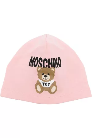Moschino Hats - Signature Teddy Bear print hat