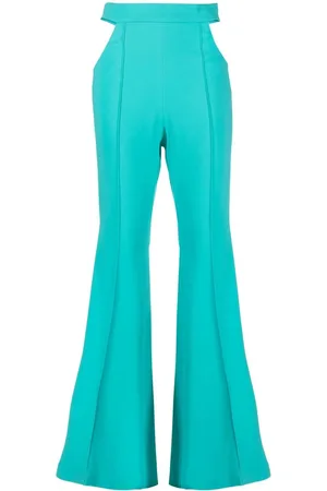GIUSEPPE DI MORABITO Cut out-detail flared trousers