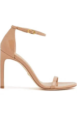 Stuart Weitzman 100mm buckled ankle-strap sandals