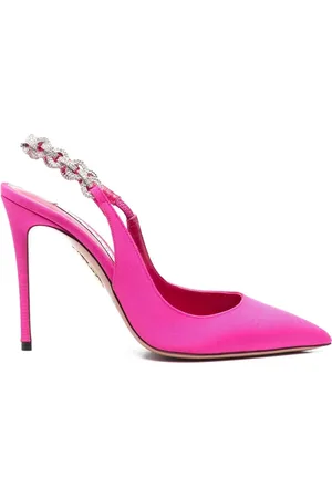 Aquazzura Crystal-embellished 110mm pumps