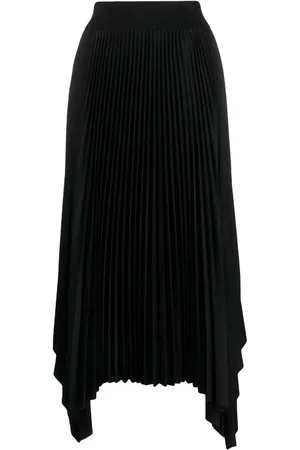 Joseph Asymmetric pleated skirt