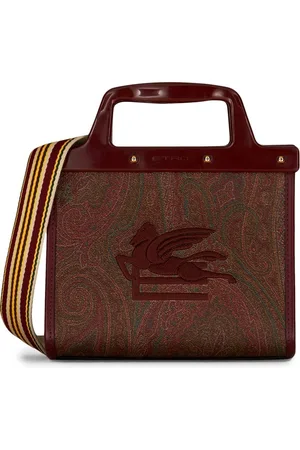 Etro Paisley-print embroidered tote