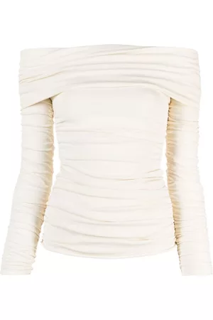 Khaite Zuri off-shoulder top
