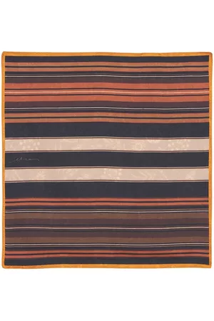 ETRO Striped silk pocket square