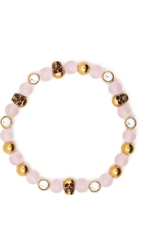 Alexander McQueen Skull-charm bead bracelet