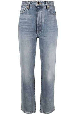 Khaite Abigail straight-leg jeans