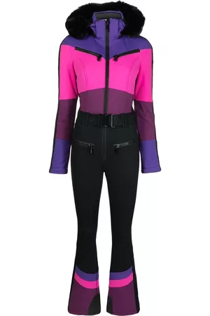 Goldbergh Women Ski Suits - Pearl faux-fur ski suit
