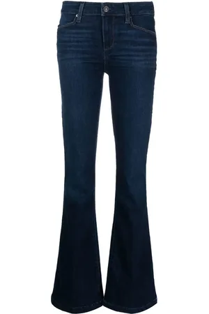 Paige High-waisted flared jeans