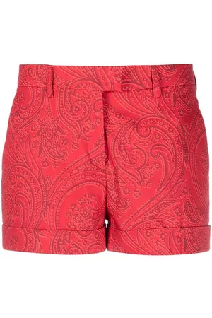 Etro Paisley-print tailored shorts