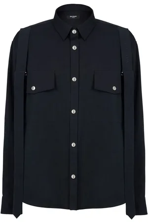Balmain Chest flap-pocket detail shirt