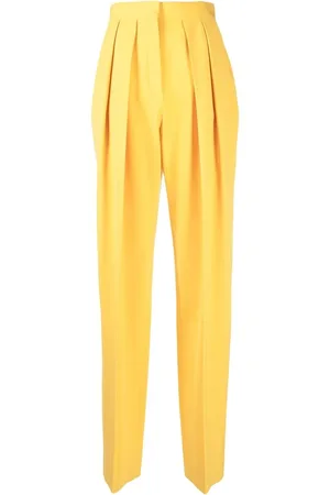 Stella McCartney Pleated straight-leg trousers