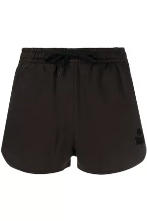 Marant Etoile Mifa logo-print track shorts