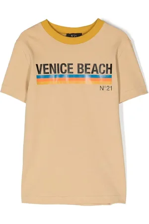 Nº21 Graphic-print cotton T-shirt