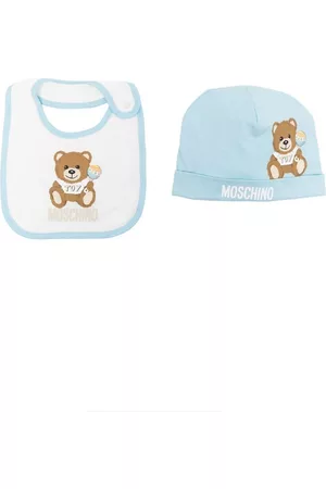 Moschino Hats - Teddy Bear-print hat set